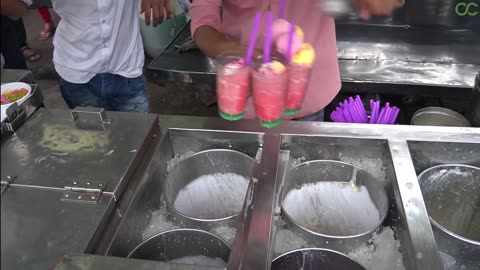 Biggest Tasty Icecream Ever Summer special Drinks | Indian Street Food