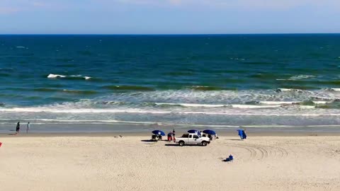 Myrtle Beach clean up time! hyperlapse to Benny Hill