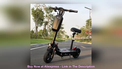 ☘️ EU stock New FLJ SK1 1200W Electric Scooter with Seat 80-120kms Range electrico E Bike for adults