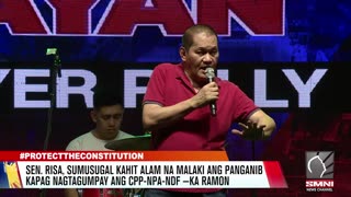 Hontiveros, sumusugal kahit alam na malaki ang panganib kapag nagtagumpay ang CPP-NPA-NDF —Ka Ramon