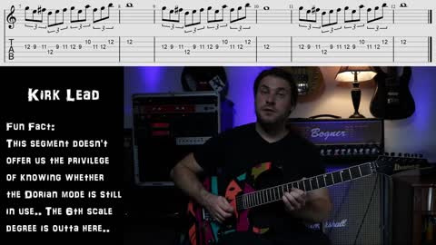FOR WHOM THE BELL TOLLS Guitar Tutorial/Analysis (Metallica)