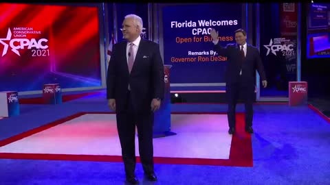 The Great Governor Desantis speaks at CPAC