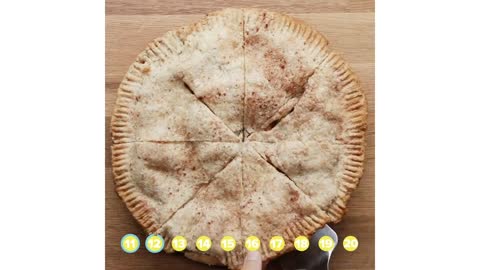 This vegan apple pie is delicious