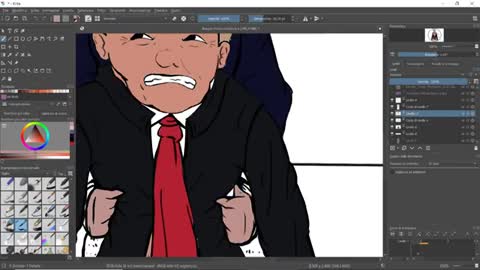 Trump vs Biden funny Speed drawing