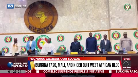 Burkina Faso, Mali, and Niger quit West African bloc