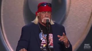 Hulk Hogan Takes The Stage At The Republican National Convention