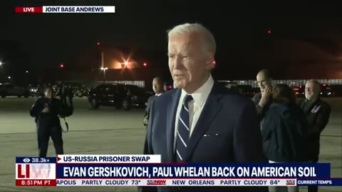 WATCH: Americans freed in Russian prisoner swap return to US | LiveNOW from FOX
