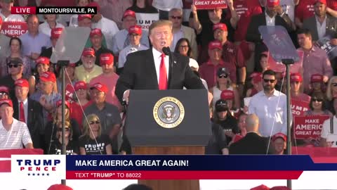 Trump rally in Montoursville, P.A. 2019