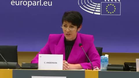 German MEP Christine Anderson - covid was a test of control