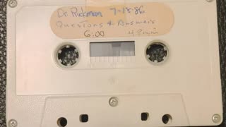 Peter S. Ruckman - Q & A 7-18-86 (evening) - Courtesy M. Cox