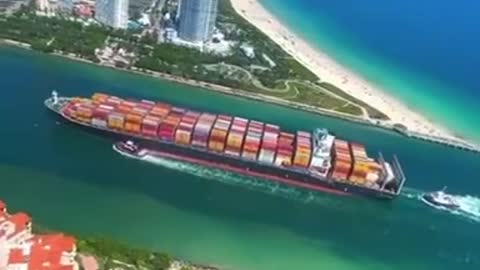 Florida Gov. Ron DeSantis-Claus is SAVING Christmas opening ports for cargo ships