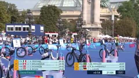 Alex yee makes olympic history with insane comeback in men s triathlon paris olympics nbc sports