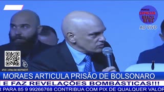 MORAES ARTICULA PRISÃO DE BOLSONARO