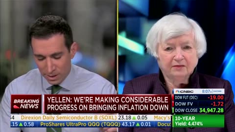 Sec. Yellen: ‘It’s Our Job to Explain to Americans’ that ‘Bidenomics’ Is Working