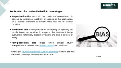 Clinical trials | Medical trials | Systematic reviews | Science journals | Selection bias