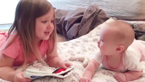 FUNNY Baby & Sibling MOMENTS!!