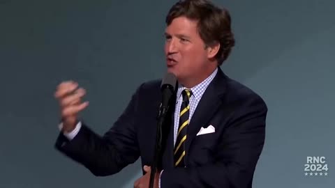 Tucker Carlson makes the best speech at the RNC