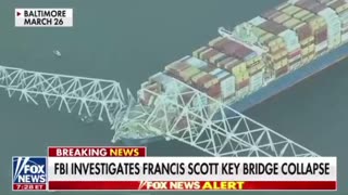 FBI Opens A Criminal Investigation Into The Francis Scott Key Bridge Collapse