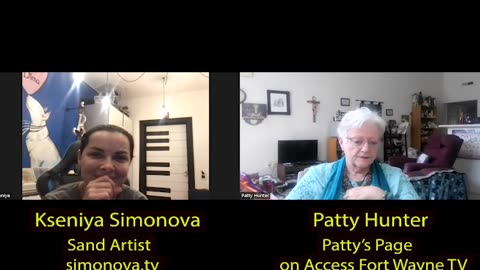 Patty's Page- Guest: Sand Artist Kseniya Simonova