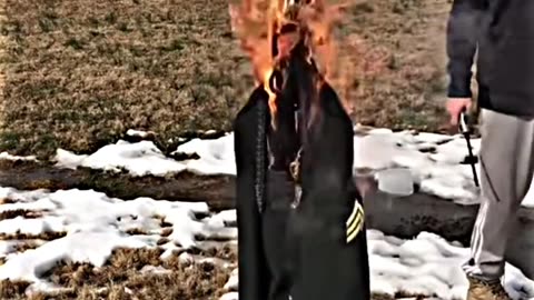 Veteran burns his uniform after unfair trial…💔
