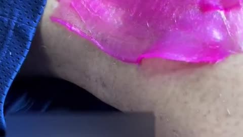 Leg Waxing with Sexy Smooth Tickled Pink & Hypnotic Purple Seduction Wax by @browsandblinksbeautique