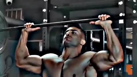 Gym attitude status ||Hard gym workout video