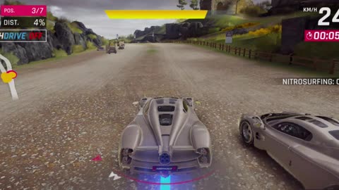Asphalt 9: Legends - Pagani Utopia in Multiplayer Race + Poor Connection => Connection Lost