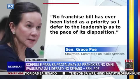 Pagtalakay ng franchise bill, hindi prayoridad sa Senado