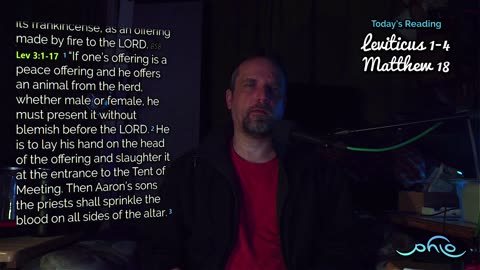 Bible Reading - Leviticus 1-4, Matthew 18