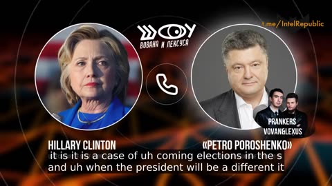 😈 HILLARY GETS PRANKED: CONSPIRES WITH NAZI UKRAINE AGAINST TRUMP 💥