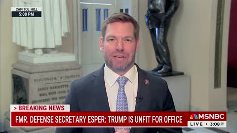 USA: Disgraced Democrat Rep. Eric Swalwell is out with a new delusion!