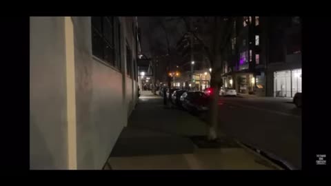 Portland Police Casually Follow Rioters As They Smash Windows And Do Nothing To Stop It