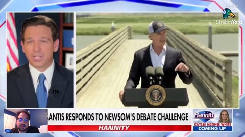 Ron DeSantis and Gavin Newsom agree to face off in a debate