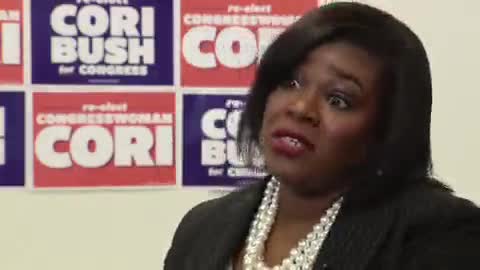 Cori Bush WILL NOT Answer If She Supports Biden Running Again