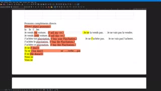 French 18 (new) Direct object pronouns