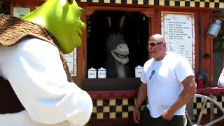 Mariano with Shreck and Donkey