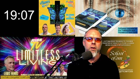 RISE TV 1/14/24 LIMITLESS LIVING W/ TRUTH TOUR, SCREW BIG GOV, FILM MAKER, LEWIS HERMS