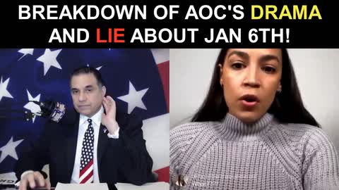 AOC explaining her Near Death Experience...Get Ready To Laugh...