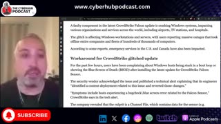 Crowdstrike global Outage – Special Broadcast