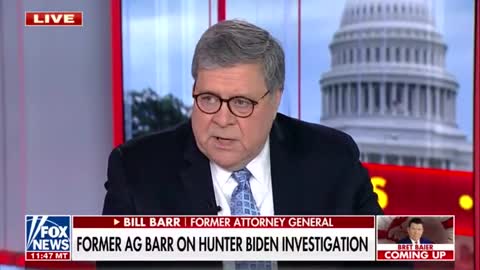 BILL BARR: Joe Biden KNEW The Laptop Was Real, This Is INTERFERENCE In The Election