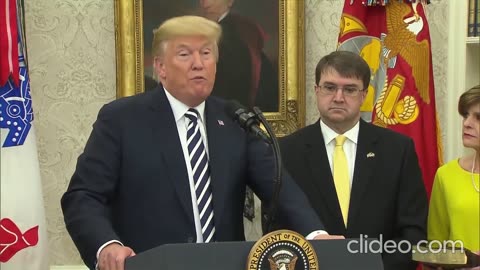 Jesuit trained Robert Wilkie gives the Jesuits a shout out at swearing in ceremony (July 30, 2018)