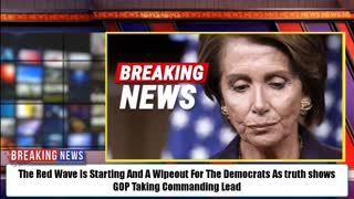 The Red Wave Is Starting And A Wipeout For The Democrats As truth shows GOP Taking Commanding Lead