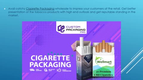 Cigarette Packaging | Cigarette Boxes