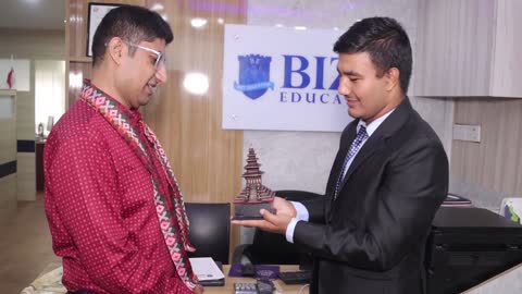 Mr.Mohit Segal Regional Manager University for the Creative Arts Sushant Thapa PRM - Bizz Education