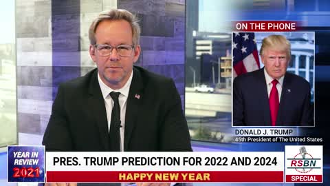 President Trump Interview featured in ‘Year In Review 2021 with RSBN’
