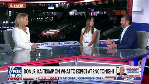 Trump's granddaughter Kai: He is 'fighting for America'