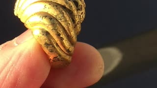 Antique ring I found metal detecting on an old farm - bling ring - costume jewelry.