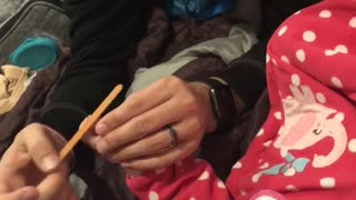 Dad And Sleeping Daughter Comedy Routine