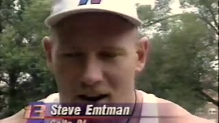 July 13, 1994 - Steve Emtman and Bernard Whittington Arrive at Colts Camp