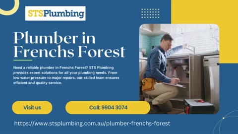 Tired of Leaky Pipes? Trust the Top Plumber in Frenchs Forest